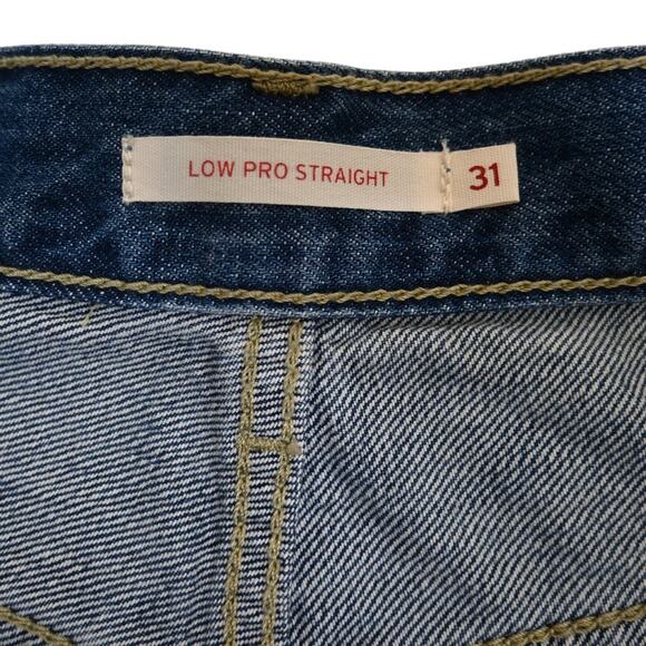 Levi's Low Pro Straight Distressed Jean Womens 31 - Picture 9 of 11